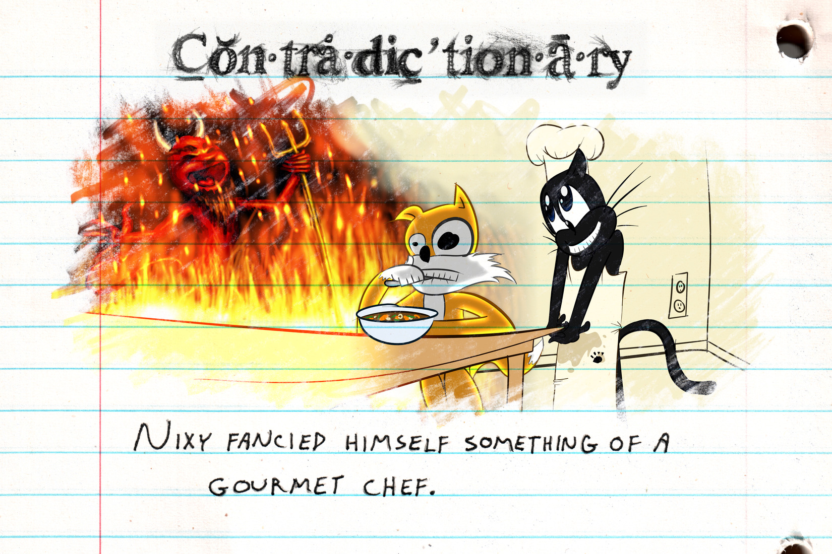 Contradictionary – Gourmet Chef