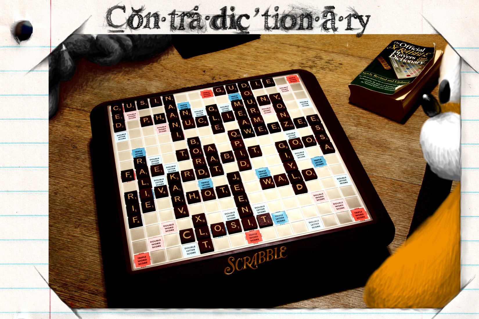 Contradictionary – Scrabble