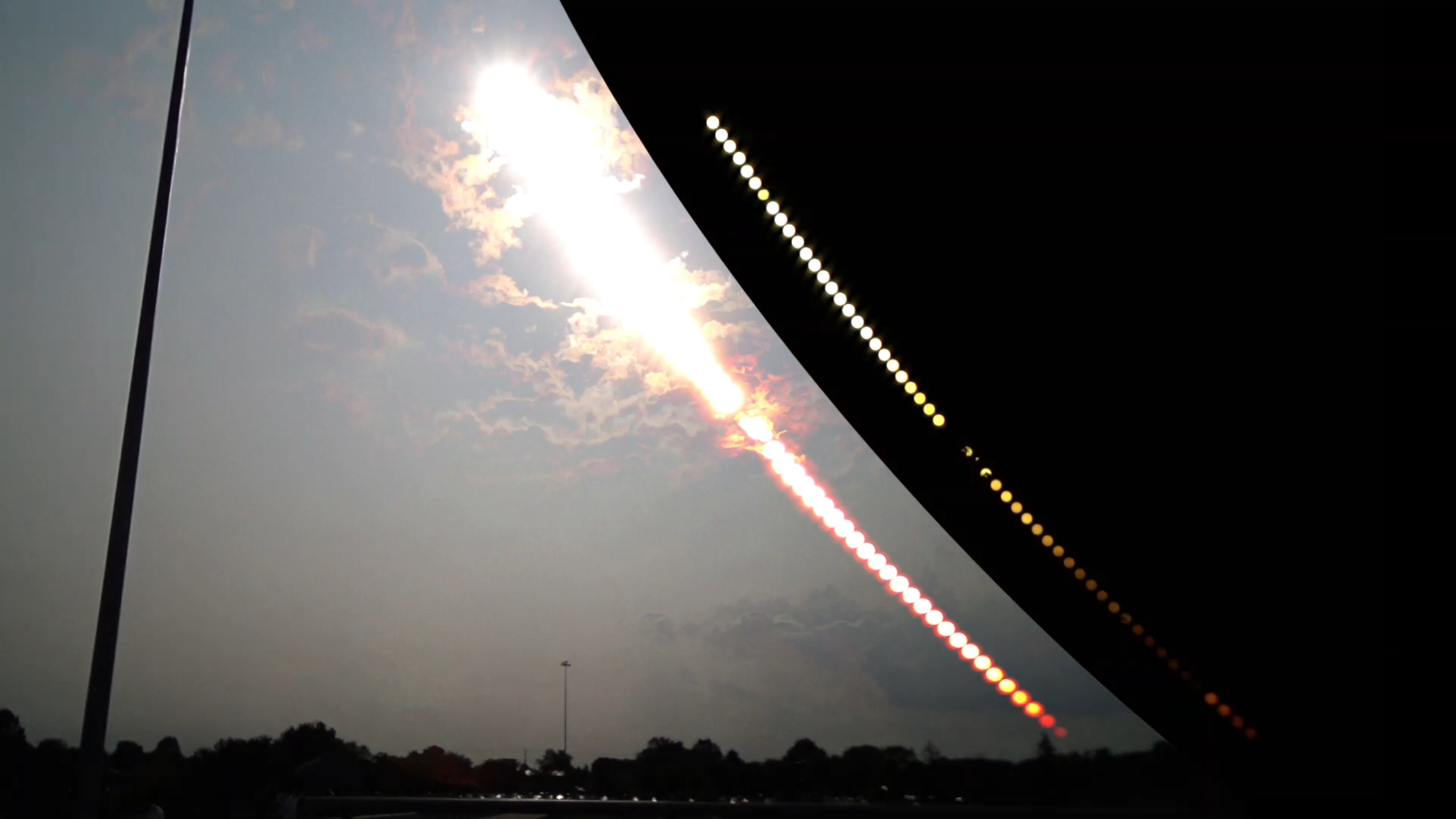 Real sunset